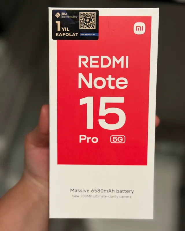 Redmi Note 15 pro 5G Redmi Note 15 pro 5G