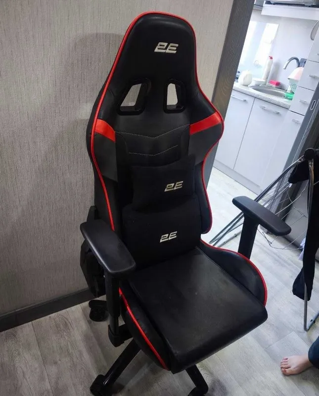 Игровое кресло 2E Gaming Chair BUSHIDO Black/Red Gen II 2 Игровое кресло 2E Gaming Chair BUSHIDO Black/Red Gen II 2