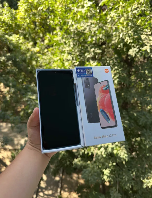 Redmi Note 12 Pro, коробка и документы, идеальное состояние 3 Redmi Note 12 Pro, коробка и документы, идеальное состояние 3