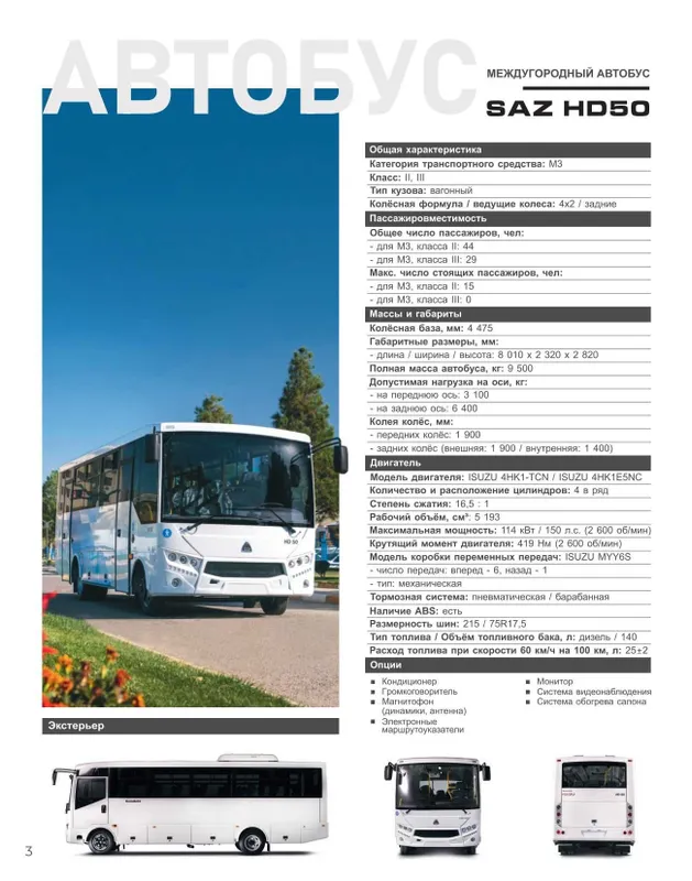 SAZ HD50 Avtobus Konditsioner — фото 1