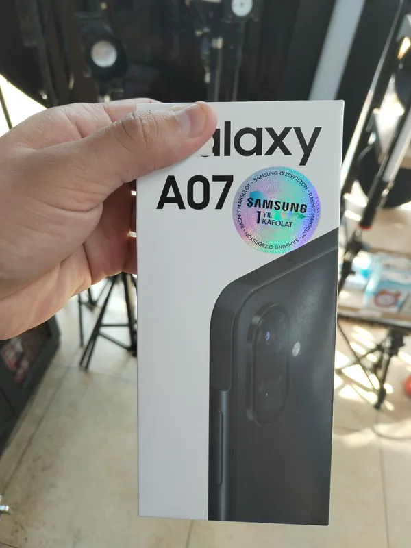 Galaxy A07 4/128 ГБ, чёрный, зелёный, новый 1 Galaxy A07 4/128 ГБ, чёрный, зелёный, новый 1