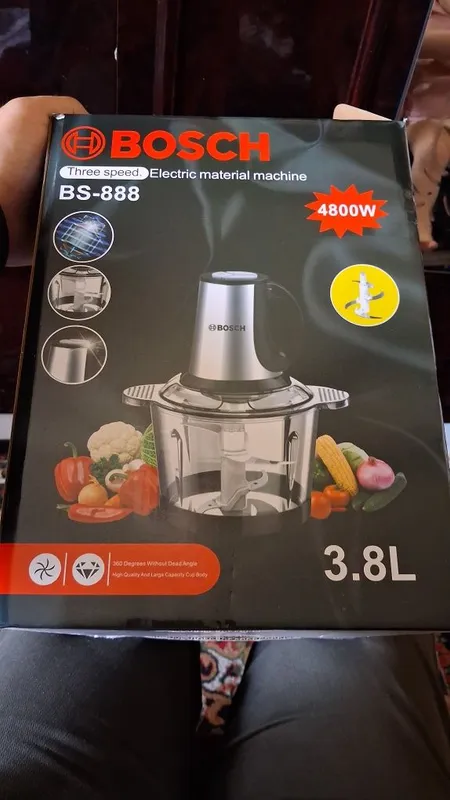 Chopper blender bosch