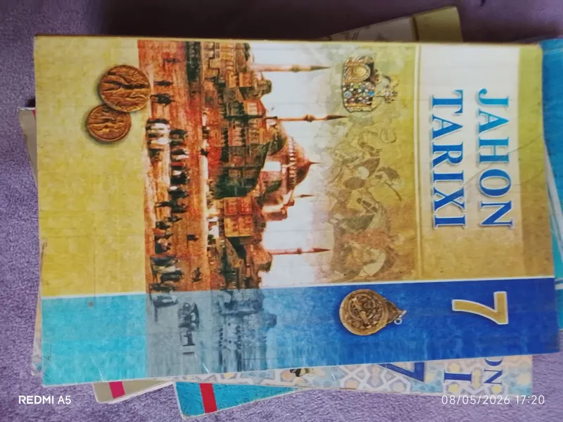 kitoblar tarix va biologiya darsliklar — фото 1