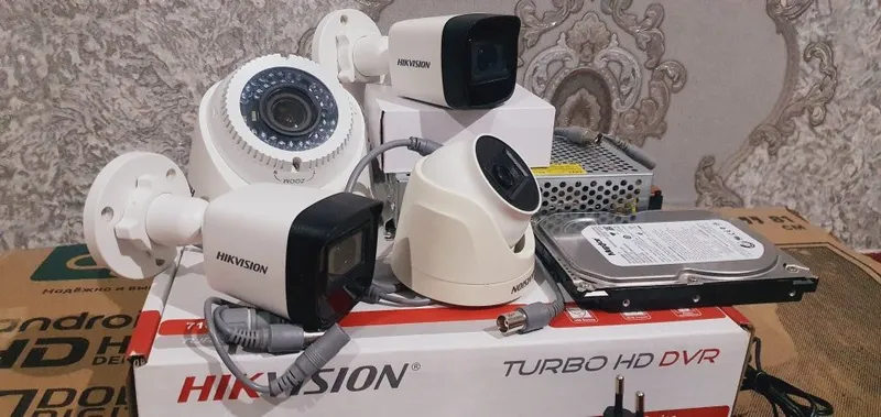 Hikvision kamera 4 kanalni + 4 kamera — фото 2