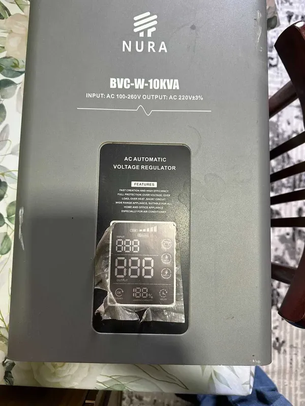 Стабилизатор латорный настенный NURA 100-260V BVC-W-10KVA 1 Стабилизатор латорный настенный NURA 100-260V BVC-W-10KVA 1