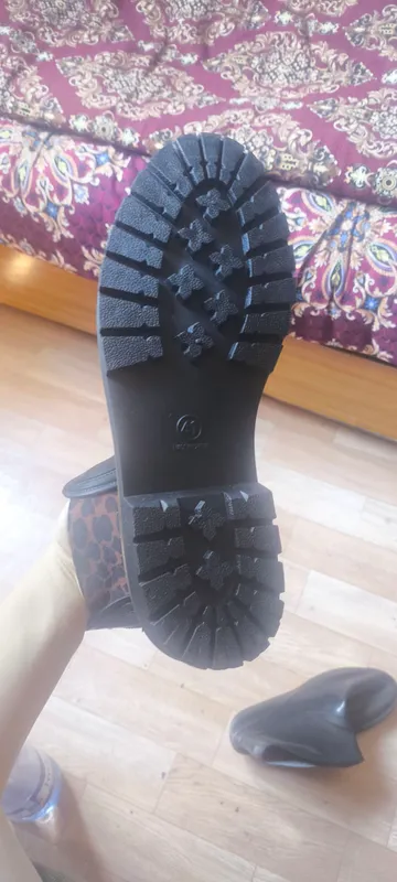 Yangi leopard naqshli etiklar 1