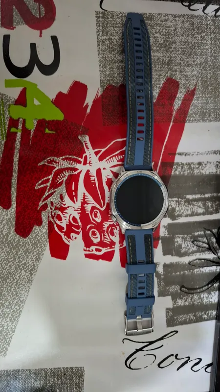 Huawei gt 5 46mm blue strap 3