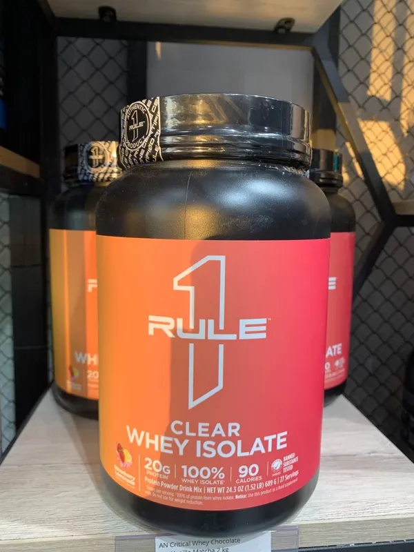 Rule 1 Clear Whey Isolate 689 g