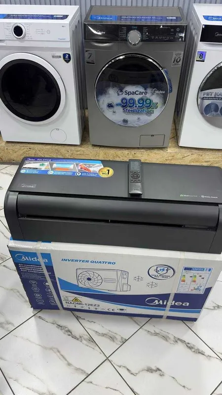 Кондиционер Midea Naomi 12000 btu Inverter+Low voltage.стильный дизаин — фото 7 Кондиционер Midea Naomi 12000 btu Inverter+Low voltage.стильный дизаин — фото 7