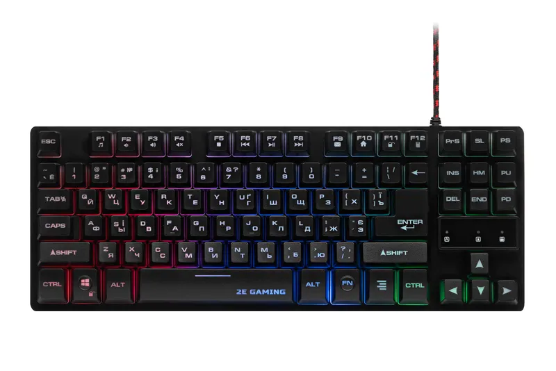 2E GAMING KG290 LED USB klaviatura, qora 2 2E GAMING KG290 LED USB klaviatura, qora 2