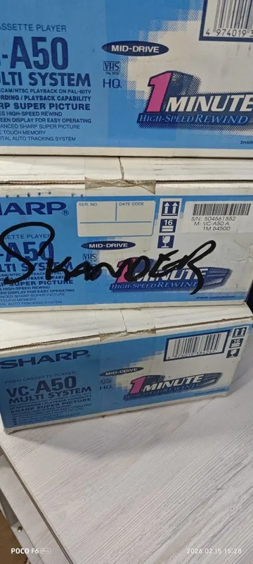 Абсолютно новый видик Sharp VC-50A. — фото 1