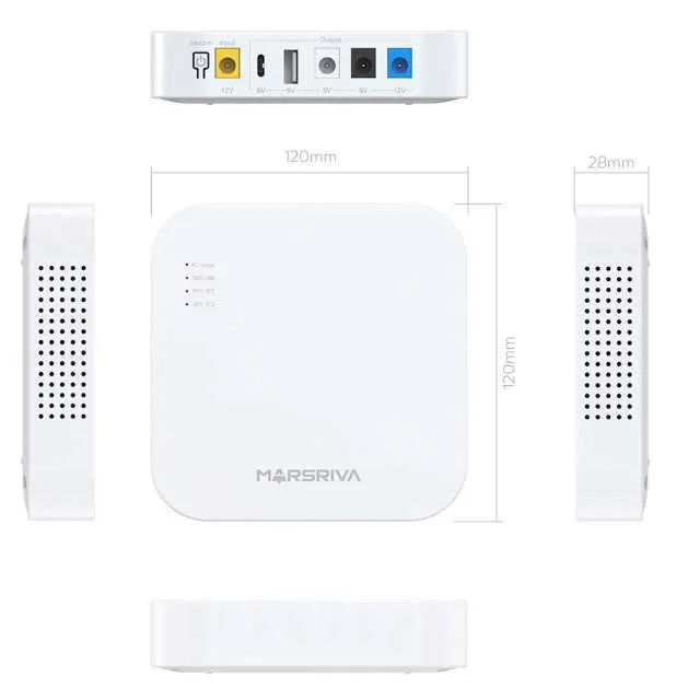 MARSRIVA KP4 Mini DC UPS — Мощность и гибкость. 4 MARSRIVA KP4 Mini DC UPS — Мощность и гибкость. 4