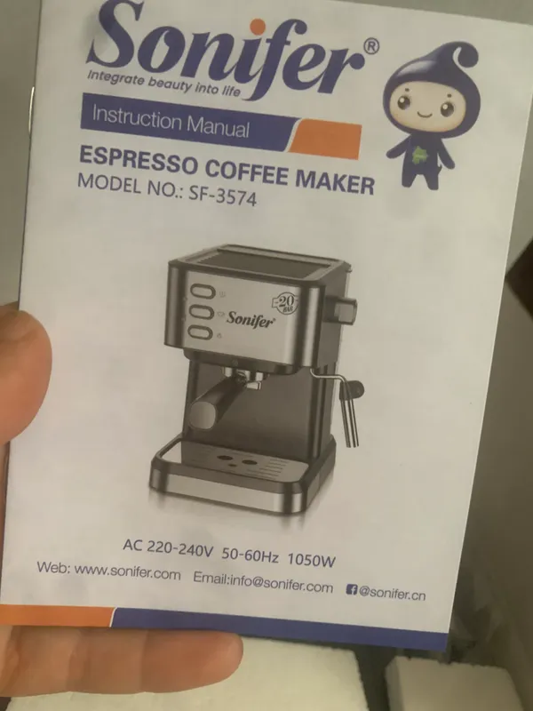 sonifer coffee maker yangi — фото 1