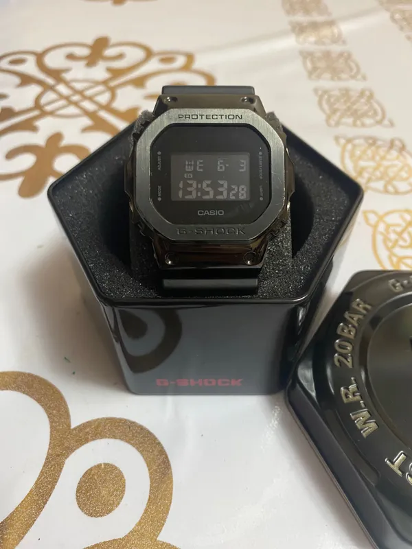 Часы Casio G Shock GM-5600B Original Стальной корпус!