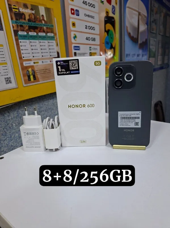 Honor 600 lite 5G 8+8/256GB — фото 1 Honor 600 lite 5G 8+8/256GB — фото 1