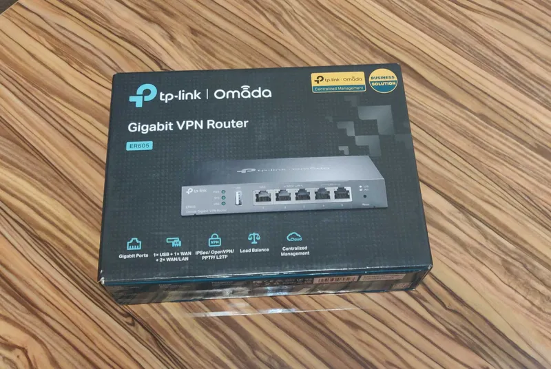 Маршрутизатор TP-Link Omada ER605 (VPN, Gigabit, Multi-WAN) — фото 1