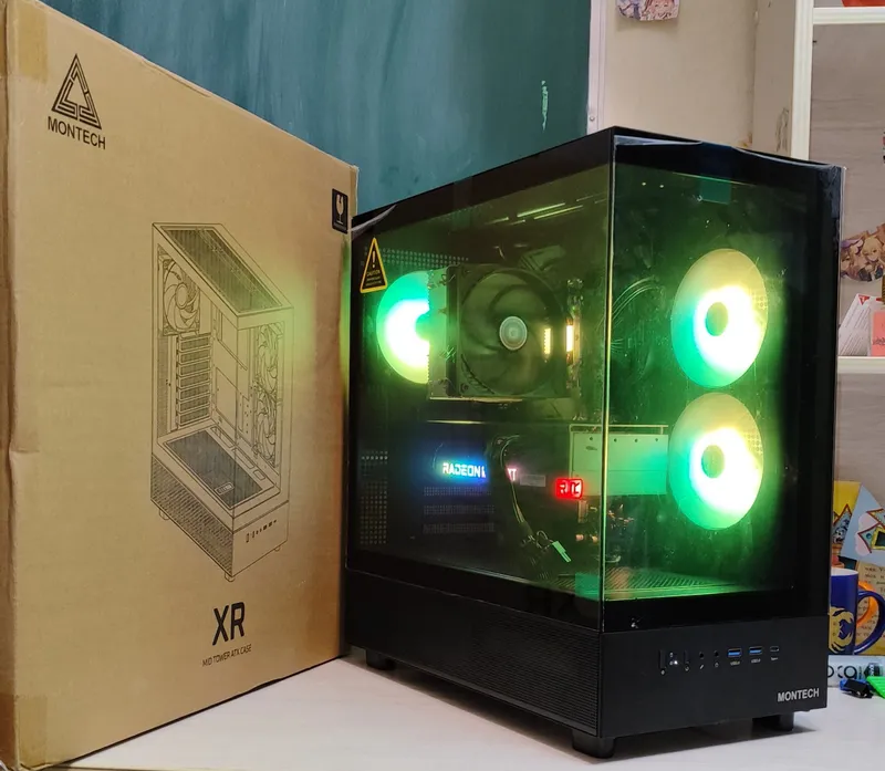Срочно продам компьютер кейс Ryzen 3800X RX6800XT
