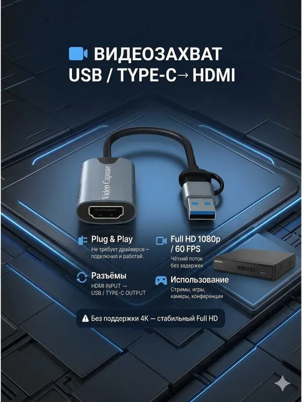 Video capture adapter