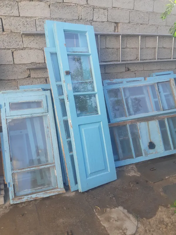 Продаётся двери и окна бу.Город Самарканд