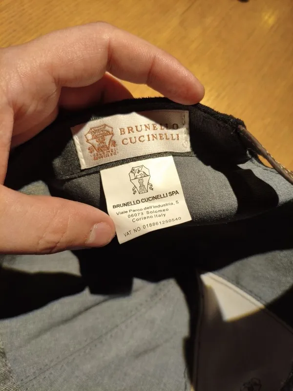 Бейсболка Brunello Cucinelli 5 Бейсболка Brunello Cucinelli 5