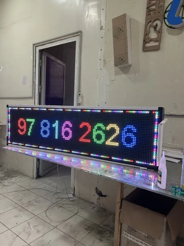 Elektron tablo, Бегушая строка, LED — фото 3