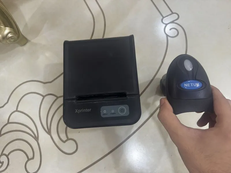 POS - Xprinter 80-TS 80mm, NETUM skanner BarCode 2 POS - Xprinter 80-TS 80mm, NETUM skanner BarCode 2