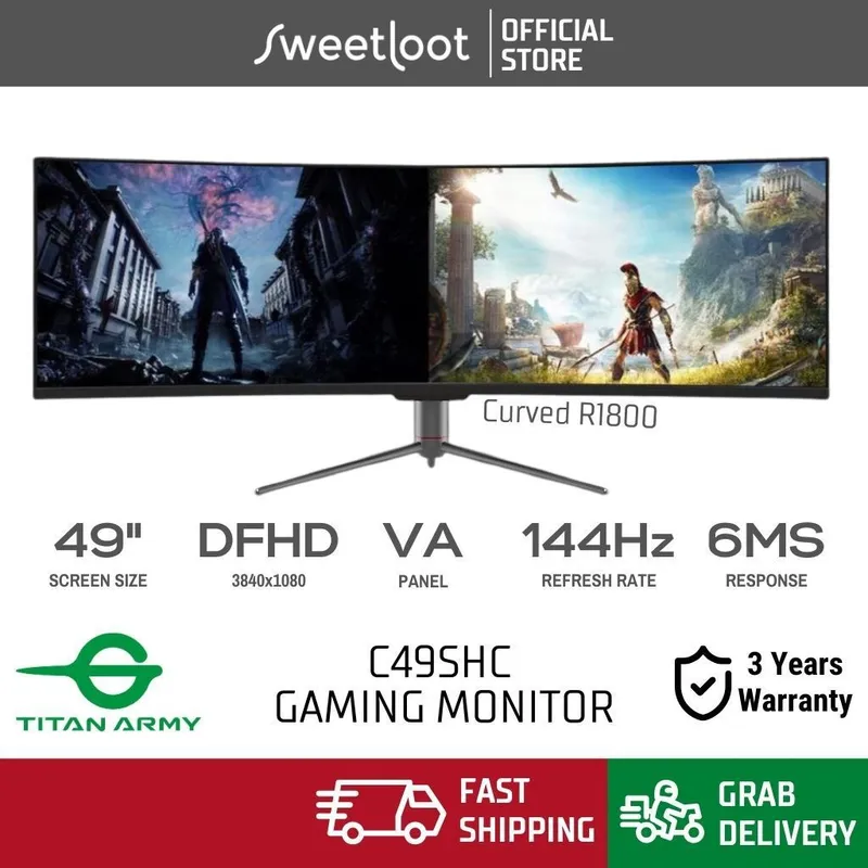 Titan Army 49" Curved Ultrawide 144Hz monitor 3