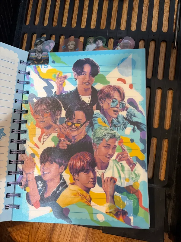 BTS bloknoti/daftari 4 BTS bloknoti/daftari 4