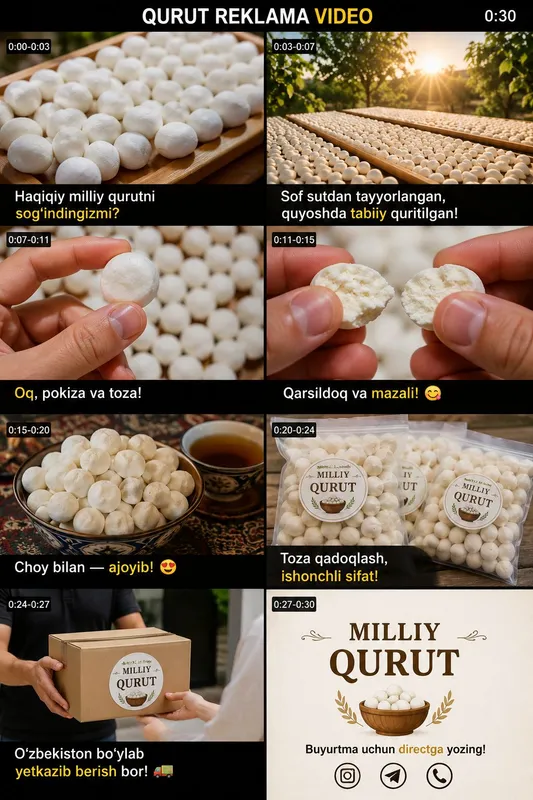 milliy qurut kelishtirilgan narxlarda