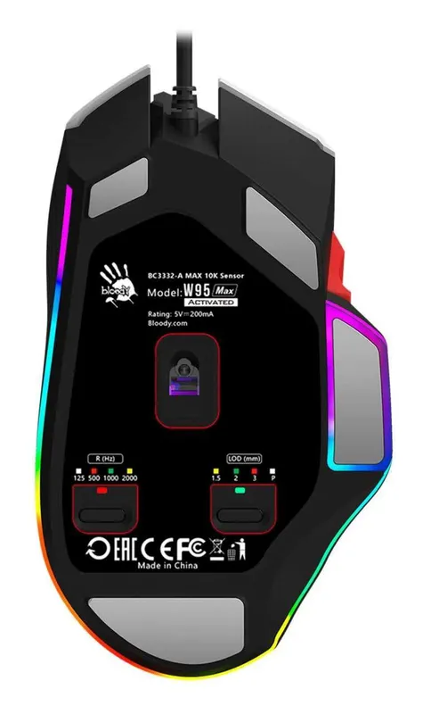 Игровая мышь A4Tech Bloody W95 Max RGB 7 Игровая мышь A4Tech Bloody W95 Max RGB 7