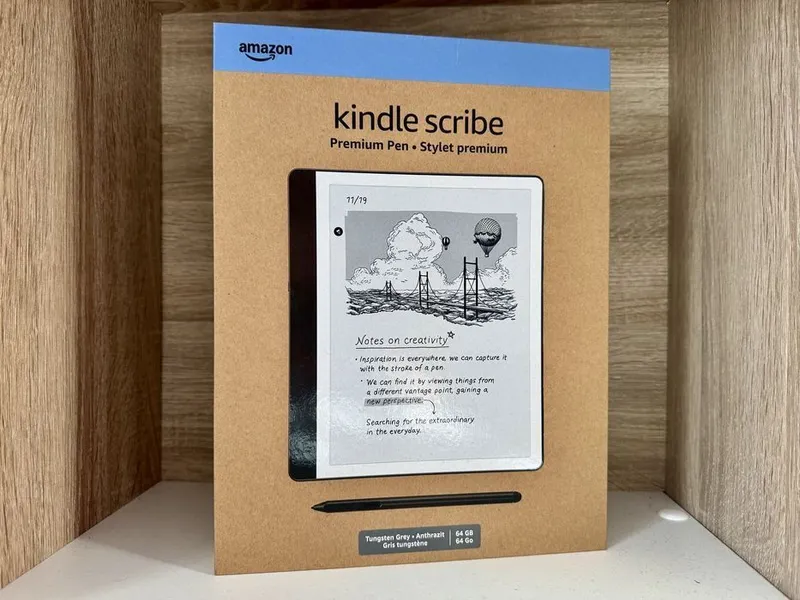 Amazon kindle Scribe с функцией рукописного ввода и со стилусом 2025 — фото 1