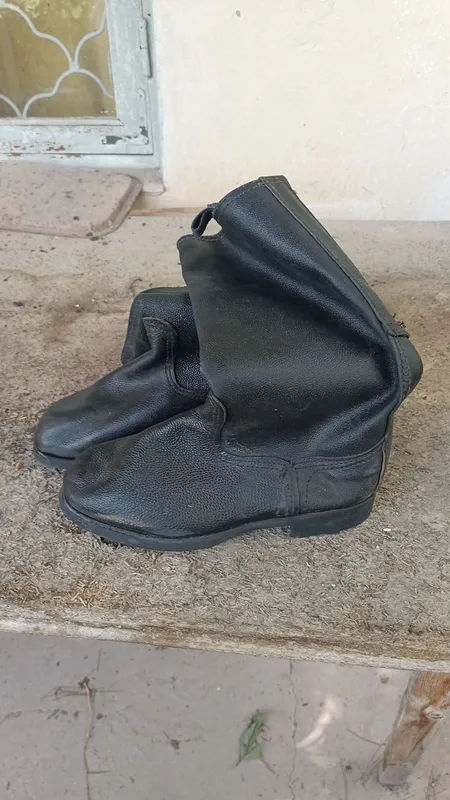 Кирзовые сапоги рабочие