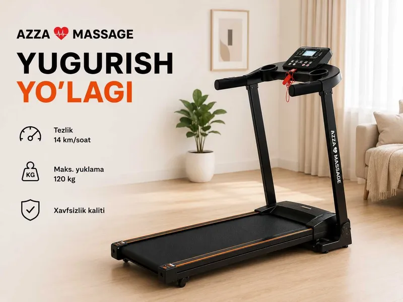 Uyingizda yugurish yo'lagi bilan o'z fitness zalingizni yarating 1