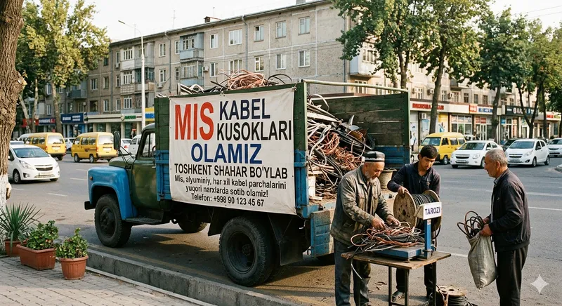 Kabel mis kusoklar olamiz Toshkent shahar boʻylab