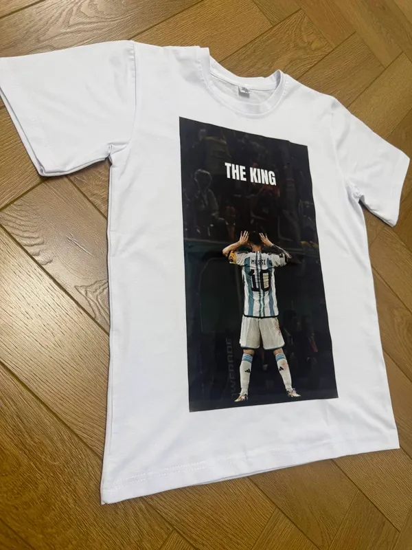 Messi “THE KING” футболка 4