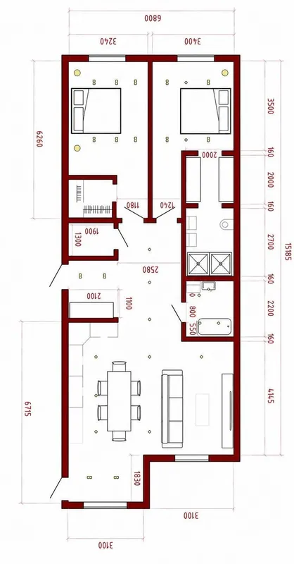 3-комнатная квартира, 117 м2, Мирзо-Улугбек 10