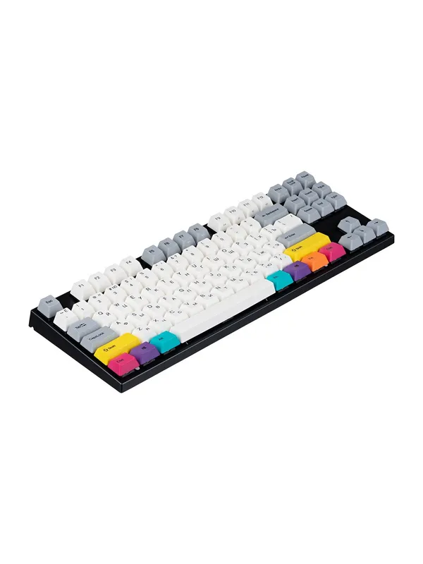 Механическая клавиатура Varmilo MA87M V2 "CMYK" (EC Rose V2, RU) — фото 5