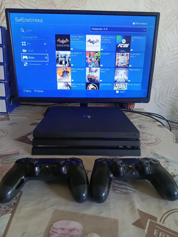 Ps4 PRO 1TB 4K UHD Пс4 про 1тб — фото 1