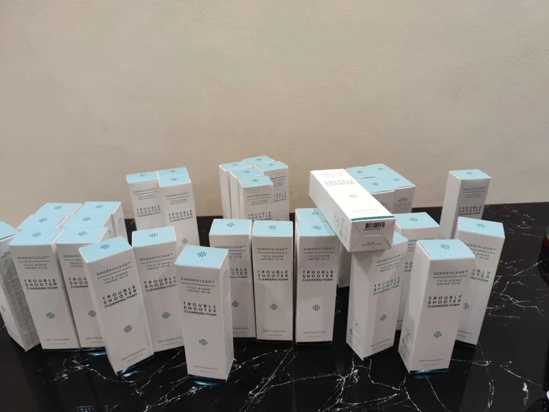 TROUBLE SHOOTER CLEANSING FOAM Derma centric Koreya maxsuloti 2