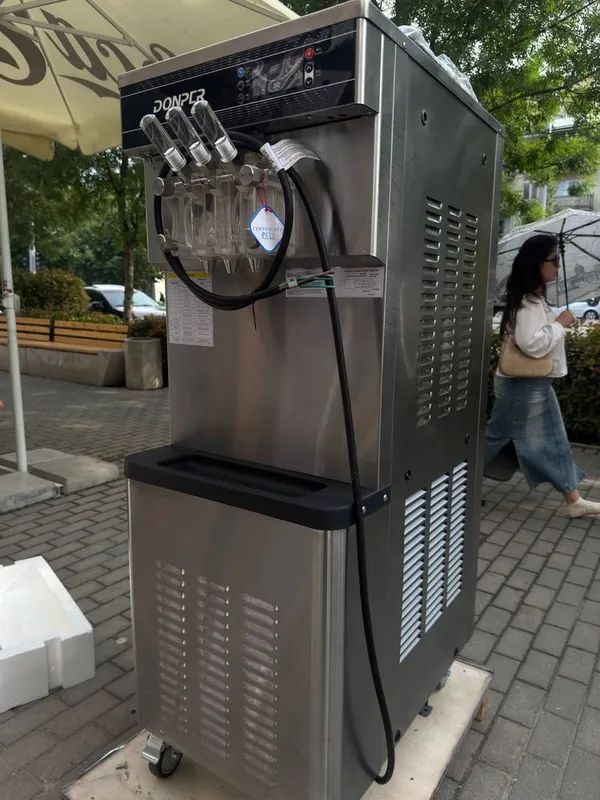 Frezer jumbo frezir muz qaymoq apparat firgamatik promach donper 380w — фото 4