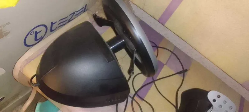 Игровой руль Genius speed wheel 3 vibration — фото 2