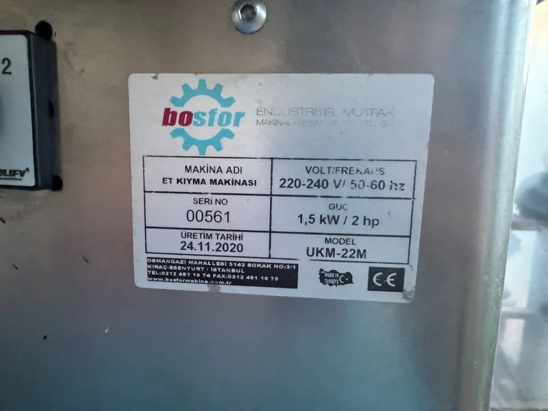 BOSFOR 220ga ishlaydigan turetskiy myasorubka. Турецкий мясорубка 6 BOSFOR 220ga ishlaydigan turetskiy myasorubka. Турецкий мясорубка 6