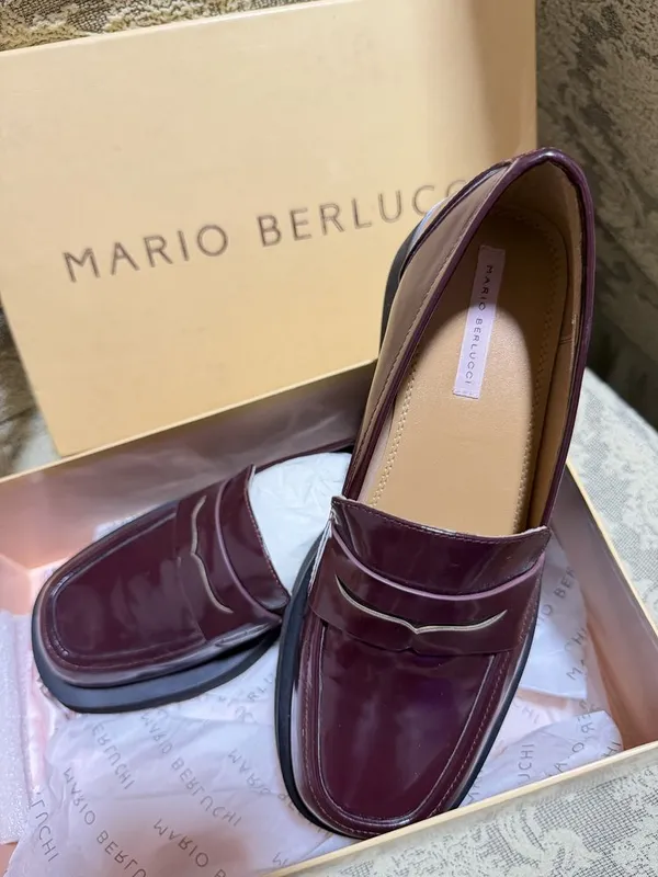 Лоферы новые оригинал Mario Berlucci 1