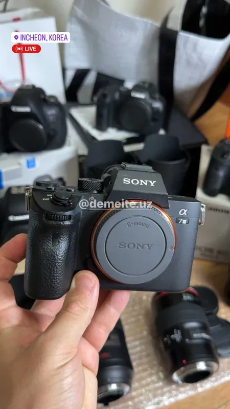 Sony A7 M III body: Probeg: 900 dona bor yog’i!