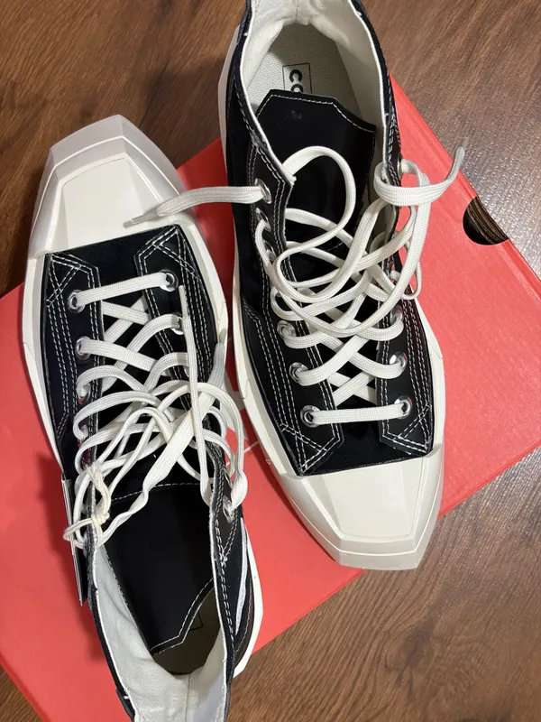 Converse Chuck 70 De Luxe Squared Sneakers - практически новые кеды — фото 3