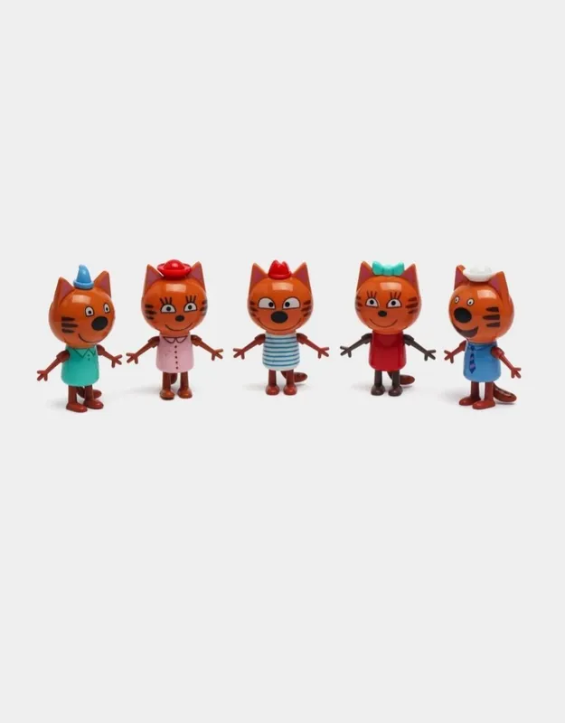 Три Кота игровая площадка, фигурки из мультфильма 3