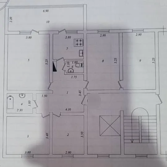 метро Ойбек 5 комнат продам
