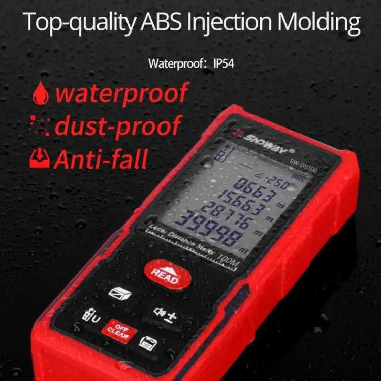 Laser Distance Meter SW‑DS100 — lazerli masofa o‘lchagich — фото 3