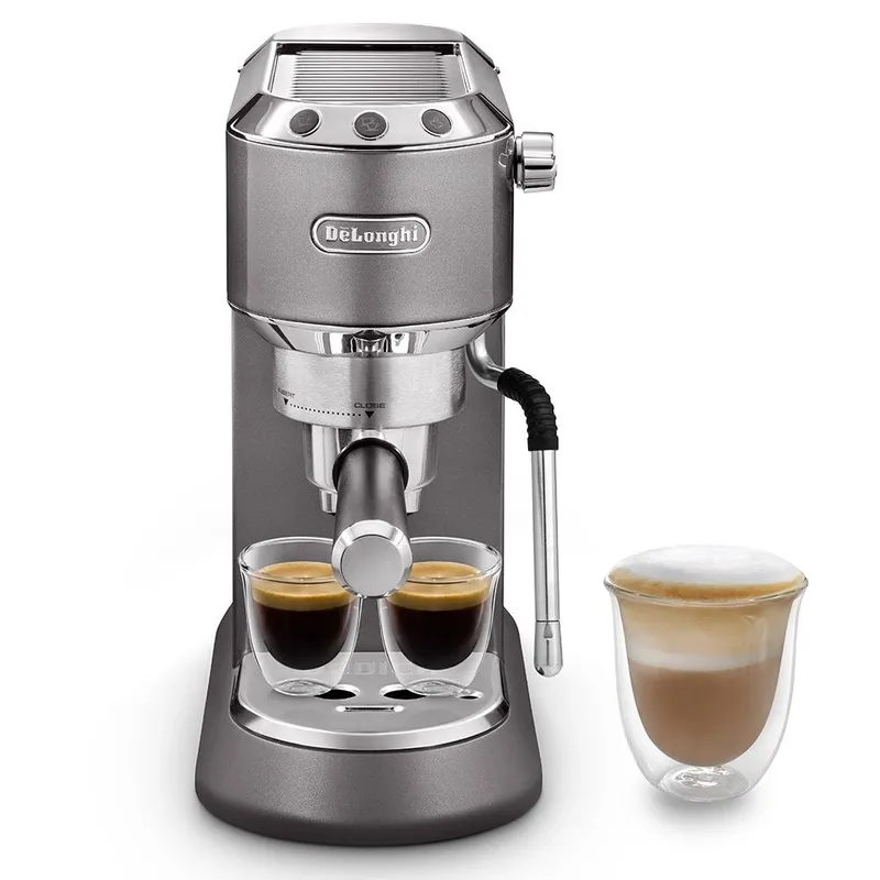 Рожковая кофеварка DeLonghi EC885.GY Dedica Arte