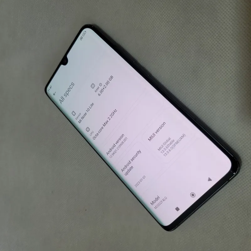 Mi note 10 lite dastavka bor — фото 1